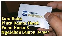 Cara Kunci Kamar Hotel Pakai Kartu