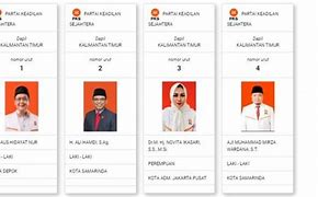 Daftar Caleg Dapil 6 Jakarta Timur